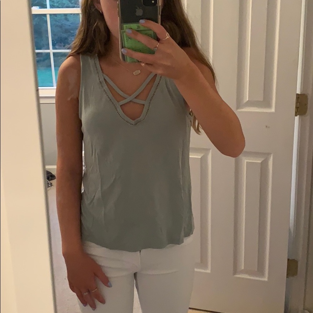 american eagle soft and sexy top! size s